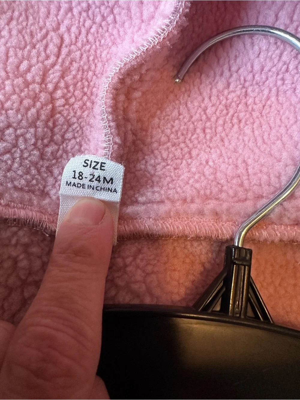Girls' Cozy Hooded Pink Coat